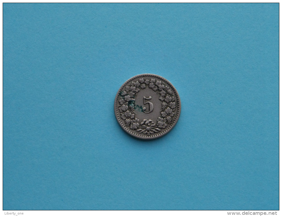 1910 - 5 Rappen / KM 26 ( Uncleaned Coin / For Grade, Please See Photo ) !! - Andere & Zonder Classificatie