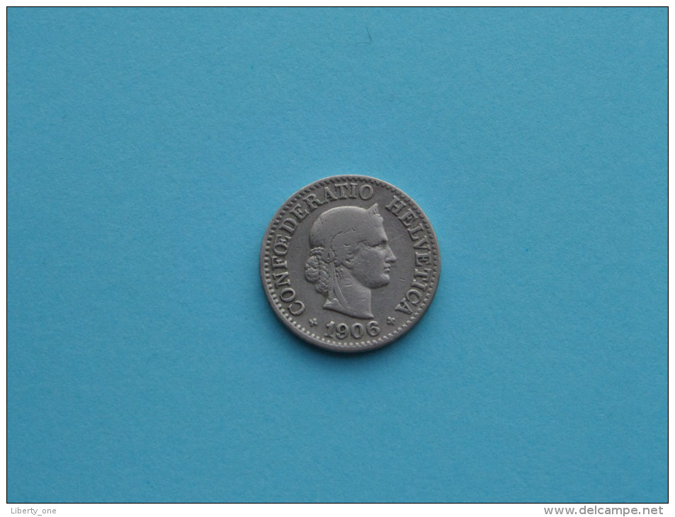 1906 - 10 Rappen / KM 27 ( Uncleaned Coin / For Grade, Please See Photo ) !! - Autres & Non Classés