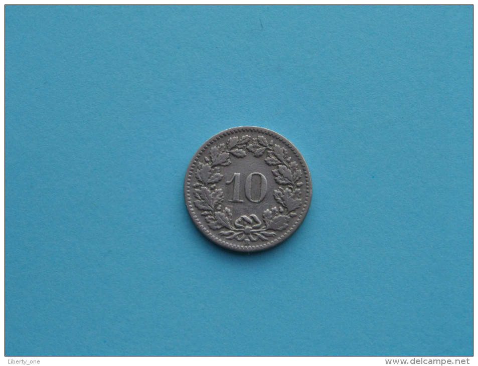 1906 - 10 Rappen / KM 27 ( Uncleaned Coin / For Grade, Please See Photo ) !! - Autres & Non Classés