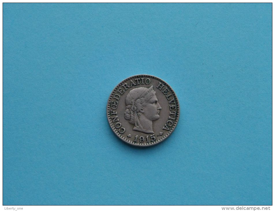 1915 - 10 Rappen / KM 27 ( Uncleaned Coin / For Grade, Please See Photo ) !! - Autres & Non Classés