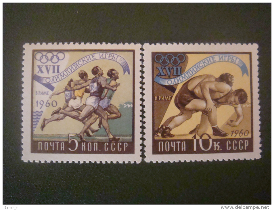 USSR Russia 1960 Olympic Games - Neufs