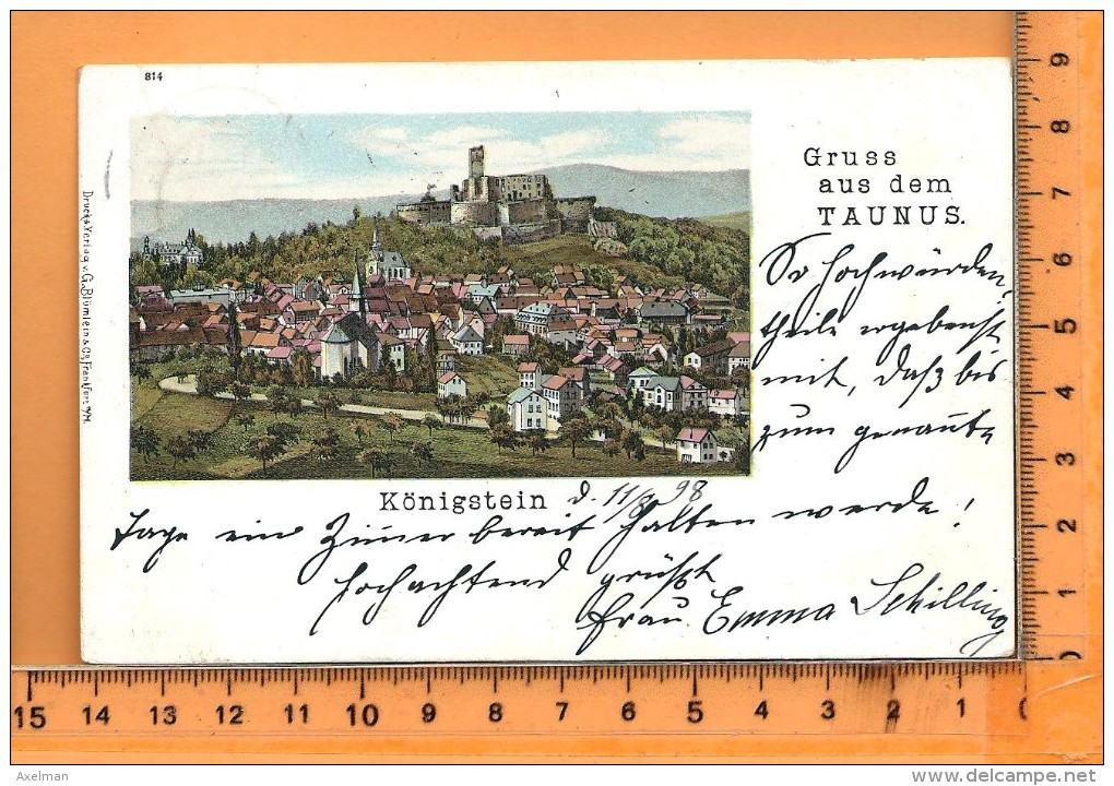 KÖNIGSTEIN: Gruss Aus Dem Taunus - Koenigstein