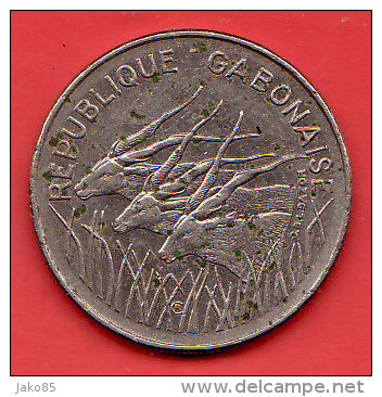 - GABON - 1975 - 100 Francs - - Gabon