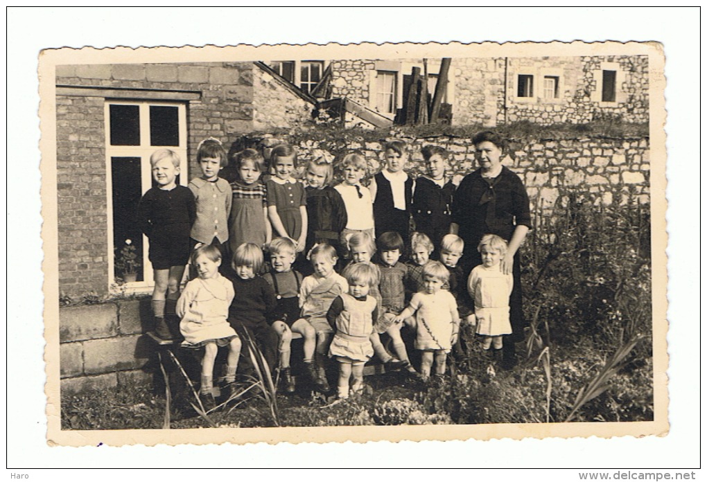 OLNE - Photo Carte - Ecole Gardienne - Souvenir D´Alberte Dehousse (y 208) B80 - Olne