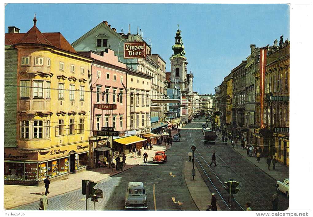 LINZ. Donaustadt Am Alpenrand - Linz A. Rhein