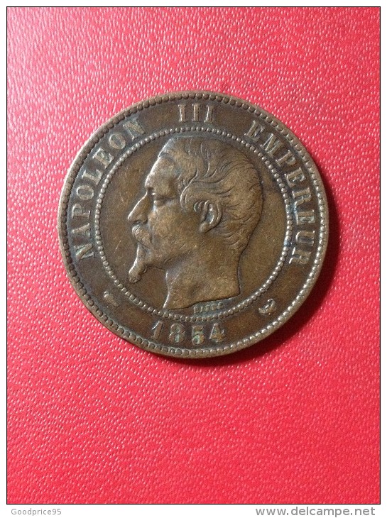 NAPOLEON III MODULE DE 10 CENT "1854 - BOURSE DE LILLE" - Variétés Et Curiosités