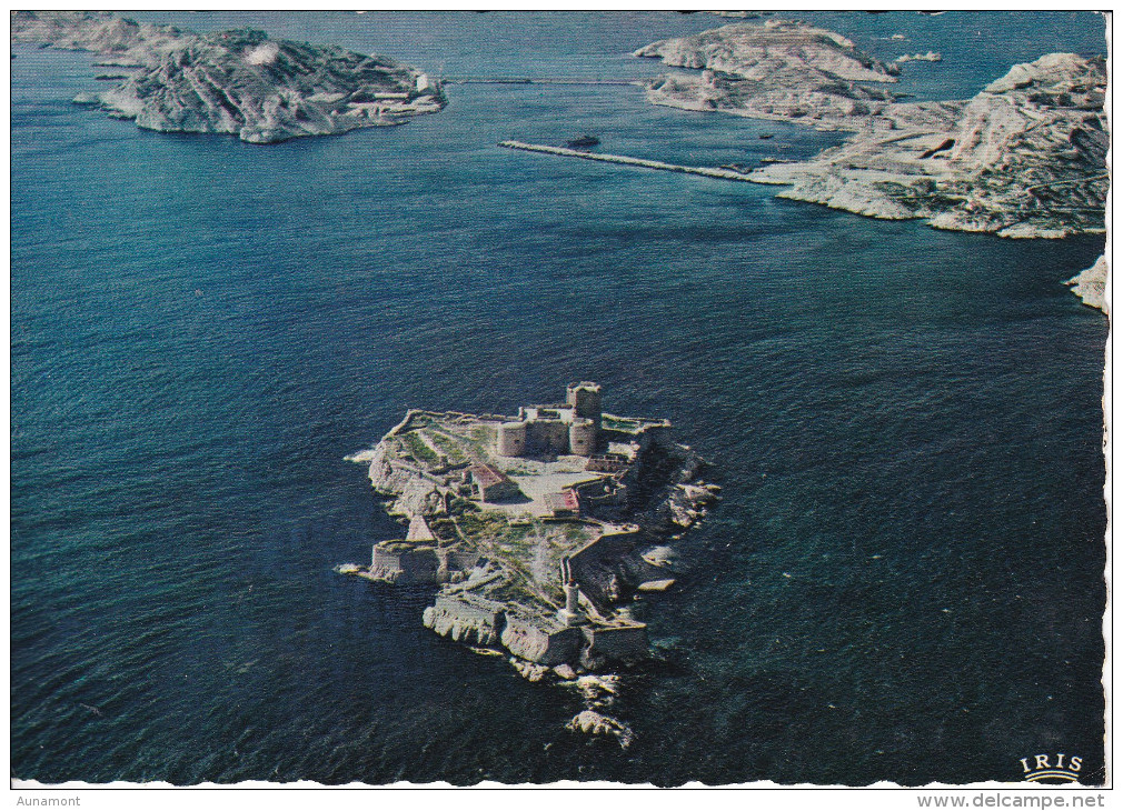 Francia--Marseille--Vue Aerienne Du Chateau D'If Et Les Illles-- - Castillos