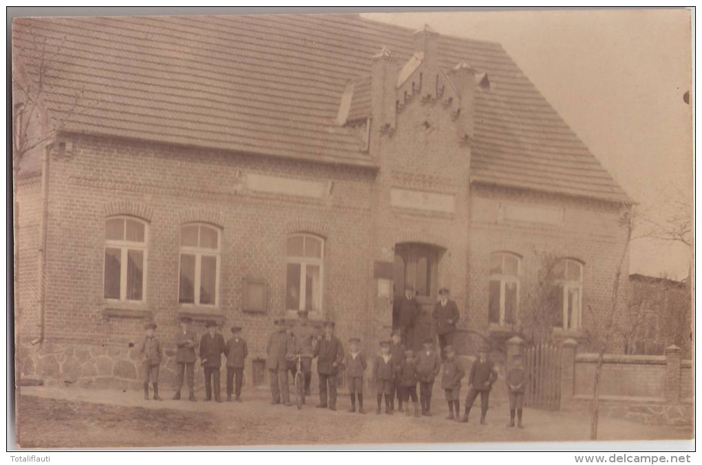 WENDORF Bei Baumgarten Nahe Bützow Kolonialwaren Gasthaus W Einhorn Private Fotokarte Ungelaufen Fast TOP-Erhaltung - Buetzow