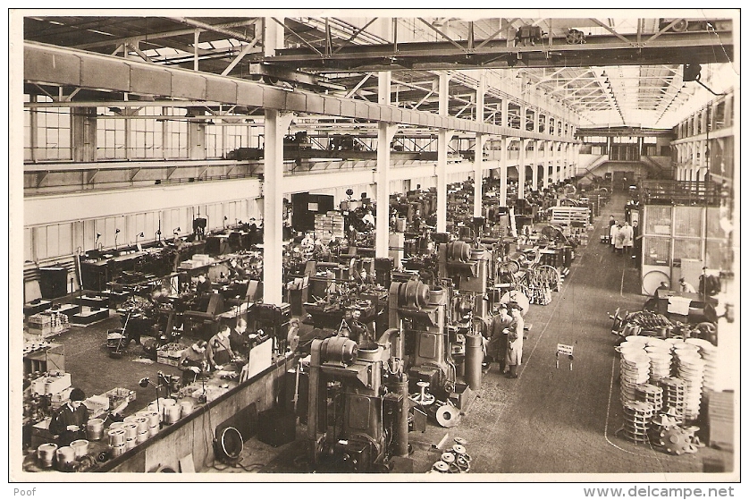 Eindhoven : Philils Gloeilampen Fabrieken -- Mechanische Werkplaats - Eindhoven