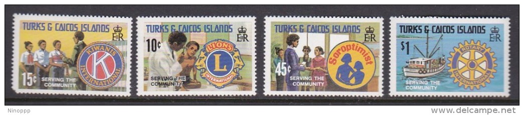 Turks & Caicos Islands 1980 Serving The Community MNH - Turks And Caicos