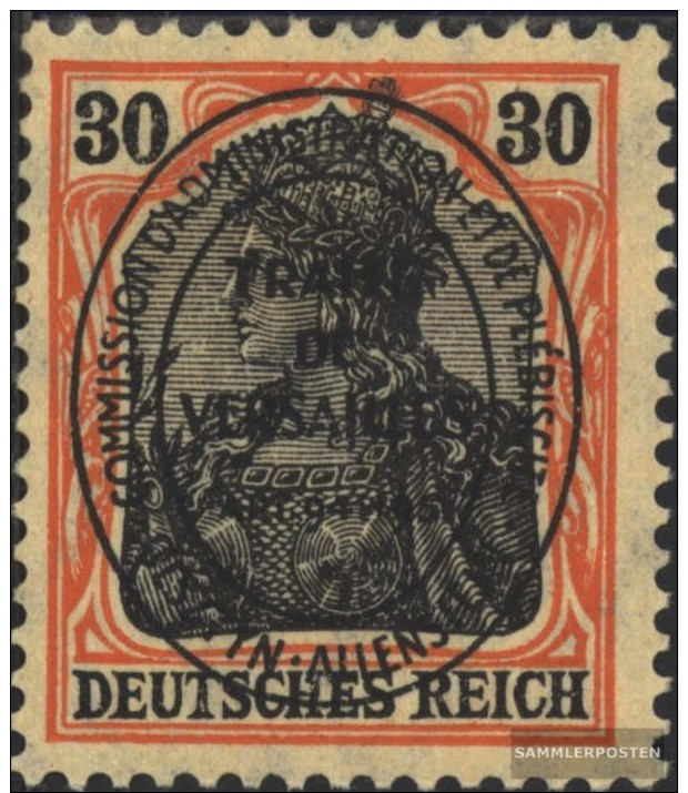 Allenstein 20 MNH 1920 Germania - Altri & Non Classificati