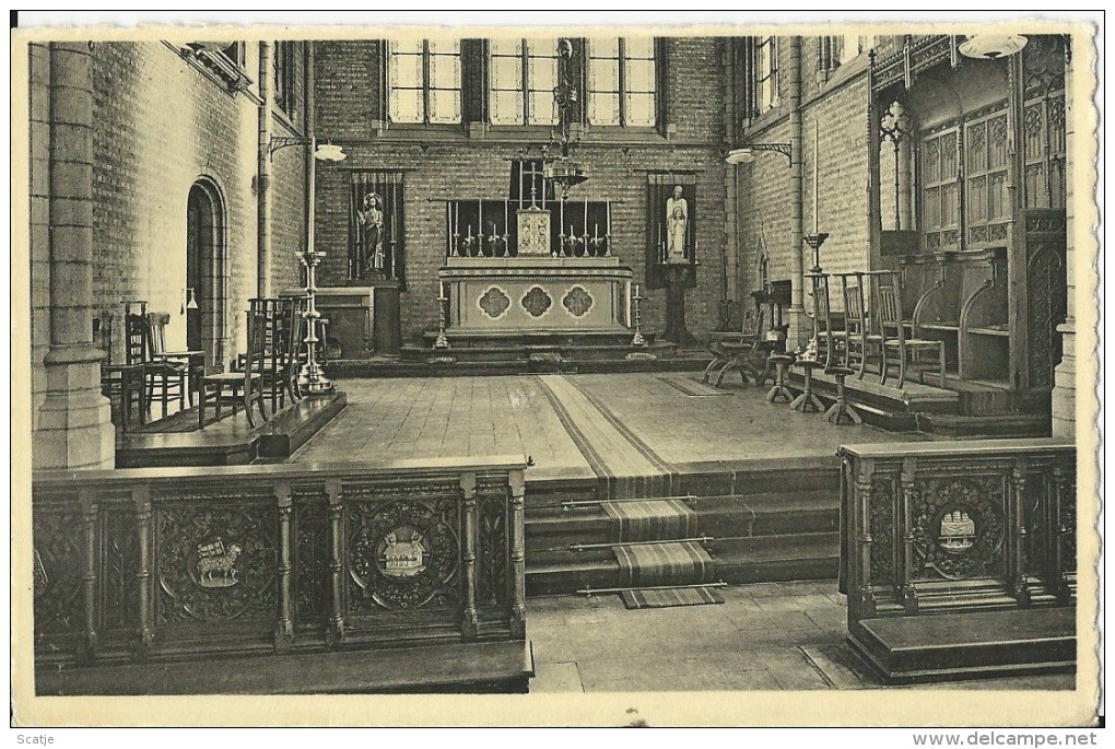 Balgerhoeke.  -  Sint-Antoniuskerk - Hoogaltaar - Eeklo