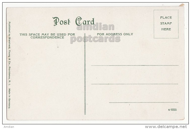 USA, PROVIDENCE RHODE ISLAND RI- BETSY WILLIAMS COTTAGE AND MONUMENT -ROGER WILLIAMS PARK~c1910s Unused Vintage Postcard - Providence