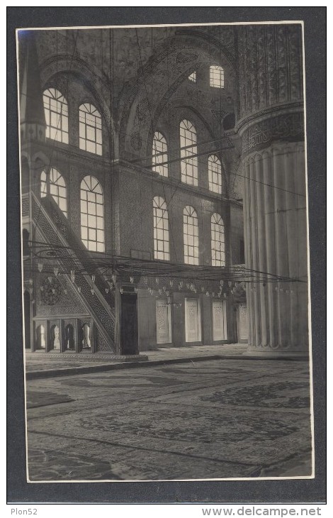 8827-COSTANTINOPOLI-ISTAMBUL(TURCHIA)-MOSCHEA SULTANO AHMED-FOTO - Luoghi