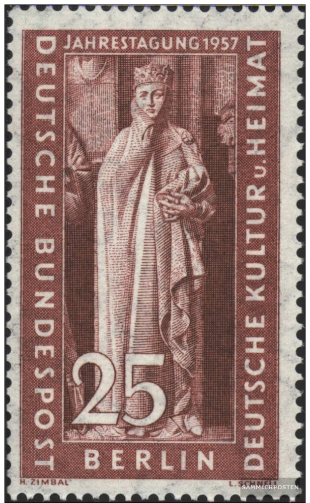 Berlin (West) 173 (completa Edizione) MNH 1957 Culturali - Ungebraucht