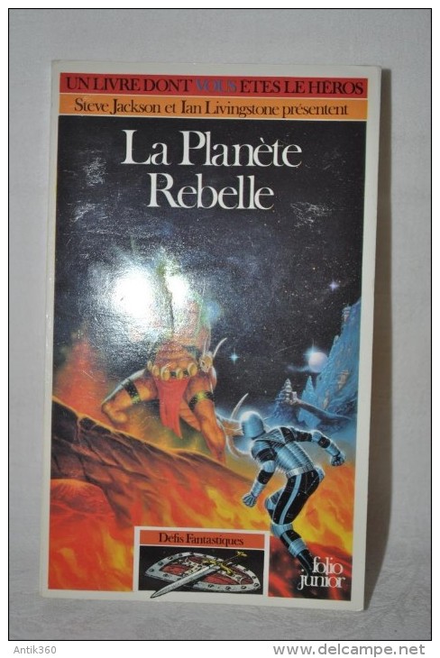 Steve Jackson & Ian Livingstone LA PLANETE REBELLE - LDVEH Livre Dont Vous êtes Le Héros N°336 - Other & Unclassified