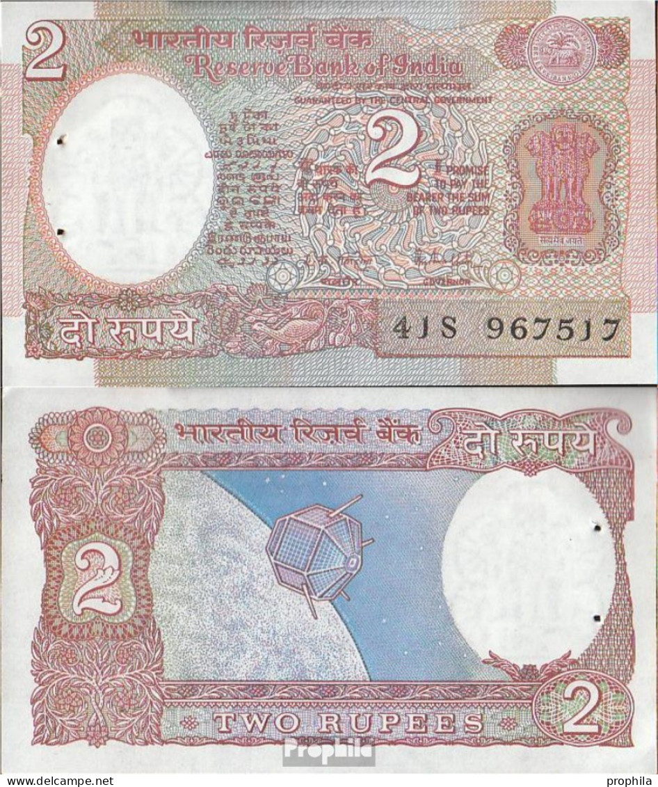 Indien Pick-Nr: 79j Bankfrisch 1985 2 Rupees - Indien