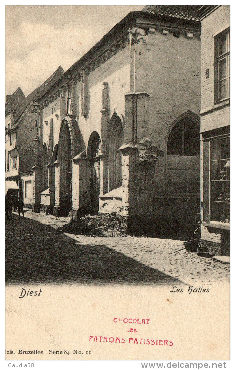 Diest, Les Halles. Pub Chocolat Des Patrons Patissiers. - Diest