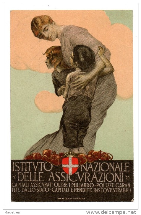 ISTITUTO NAZIONALE DELLE ASSICURAZIONI  RICHTER & CO NAPOLI - Otros & Sin Clasificación