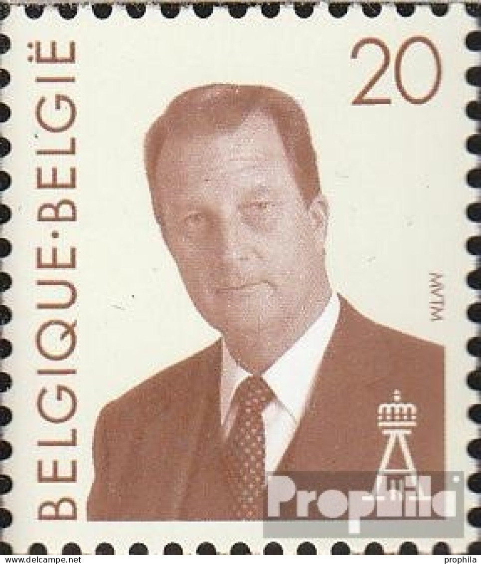 Belgien 2611 (kompl.Ausg.) Postfrisch 1994 König Albert II. - Ungebraucht