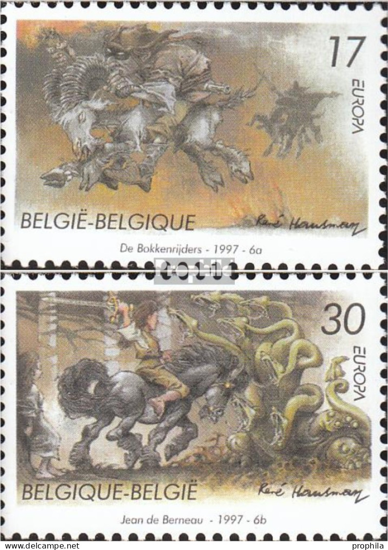 Belgien 2745-2746 (kompl.Ausg.) Postfrisch 1997 Sagen Und Legenden - Ungebraucht