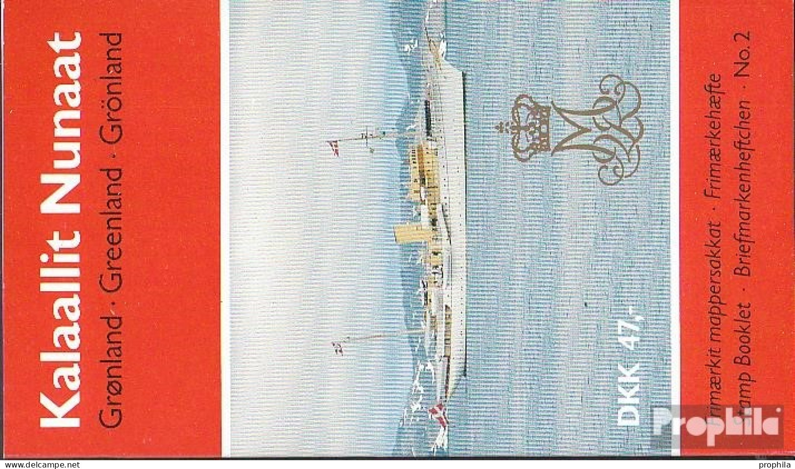 Dänemark - Grönland MH2 (kompl.Ausg.) Postfrisch 1990 Königin Margrethe II. - Booklets