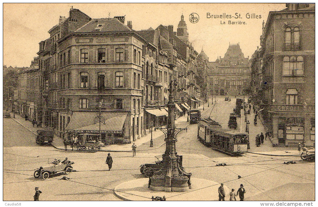 Bruxelles, Saint-Gilles, La Barrière. (tram) - St-Gilles - St-Gillis