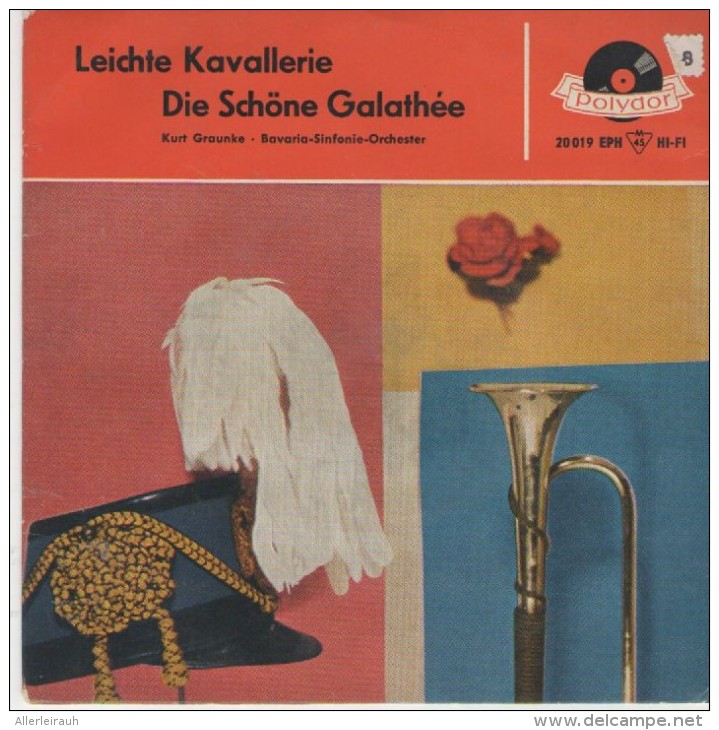 Bavaria Sinfonie Orchester   :   Leichte Kavallerie  /  Die Schöne Galathée  - Polydor 20 019 - Disco, Pop