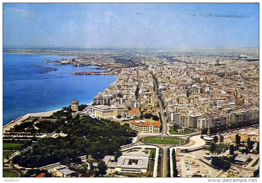 Thessaloniki - General View - 03-9294 - Formato Grande Viaggiata - Grecia