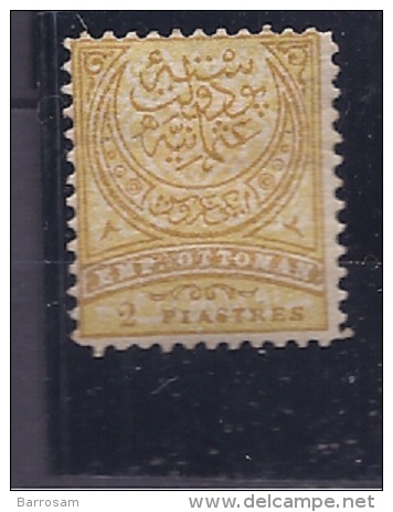 Turkey1890:  Michel62mh*  Cat.Value 60Euros - 1837-1914 Smirne