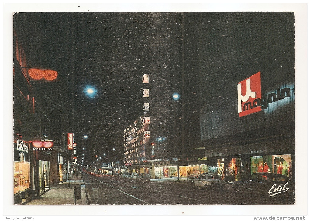 54 - Nancy La Rue St Jean De Nuit En 1973 , Opticien Magnin - Nancy