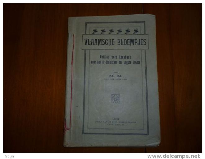 CB4 LC108 Vlaamsche Bloempjes Leesboek Lagere School Lier Door MM Schoolhoofden 1926 - Andere & Zonder Classificatie