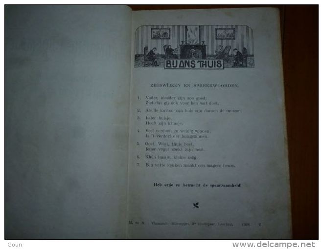 CB4 LC108 Vlaamsche Bloempjes Leesboek Lagere School Lier Door MM Schoolhoofden 1926 - Other & Unclassified