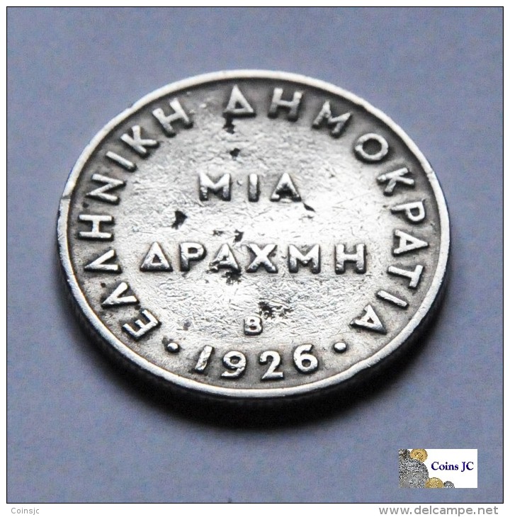 Grecia - 1 Drachma - 1926 - Grèce