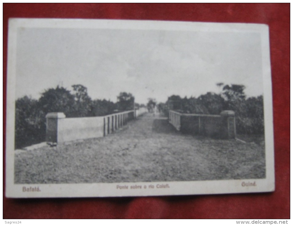 Guiné Portuguesa - Bafatá - Ponte Sobre O Rio Colufi - Guinea-Bissau