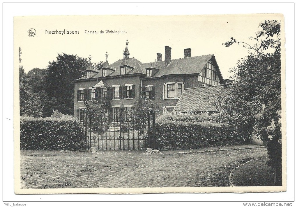 CPA - NEERHEYLISSEM - Château De Wetsinghen - Kasteel  // - Hélécine