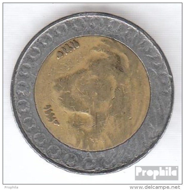 Algerien KM-Nr. : 125 1996 /1416 Sehr Schön Bimetall Sehr Schön 1996 20 Dinars Löwe - Algerien