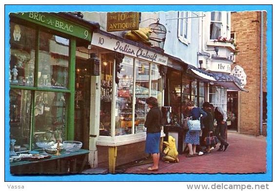 Canada - The Lanes,  Brighton  - Bric A Brac, Antiques Shop . Animed Unused  PC - Brighton