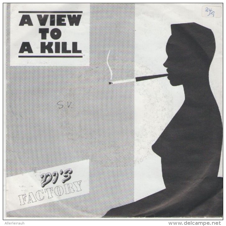 Dj S  Factory : View To A Kill   / Dream Killer  - Rush Records 7011 - Disco, Pop