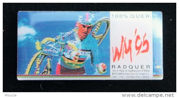 CHAMPIONNAT DU MONDE DE CYCLISME1995 EN SUISSE - VELO - CYCLSITE - CYCLO CROSS - RADQUER - 4 PIN'S-   (12) - Cyclisme