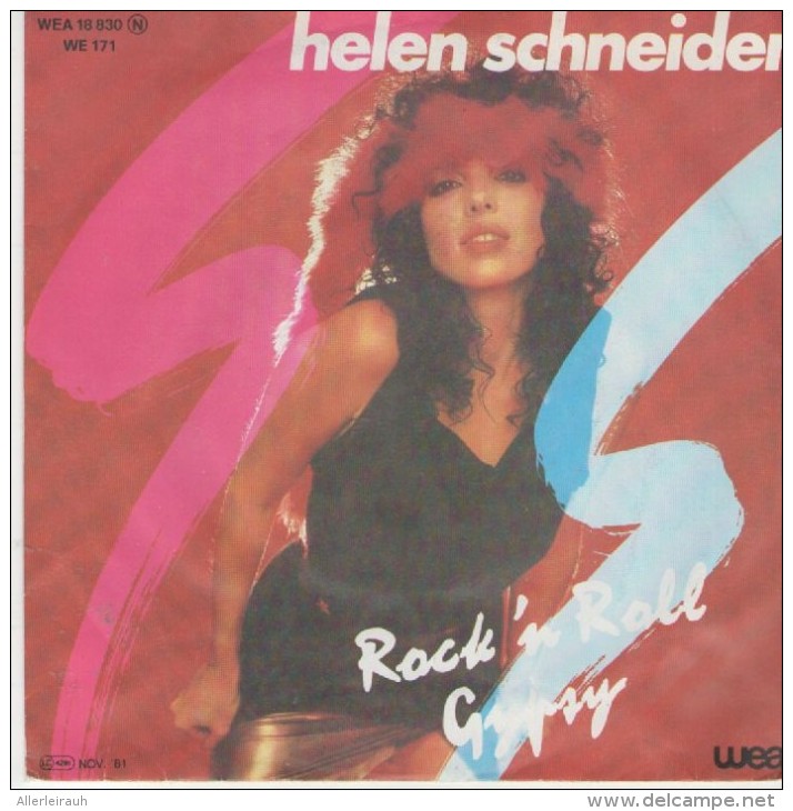 Helen Schneider   : Rock`n Roll Gipsy  / Don`t Let Me Be Misunderstood  -  WEA Records 18 830 - Disco, Pop