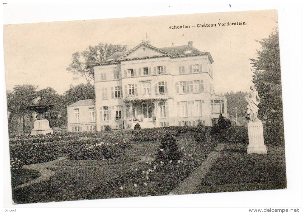 30176  - Schooten  Château   Vorderstein - Schoten