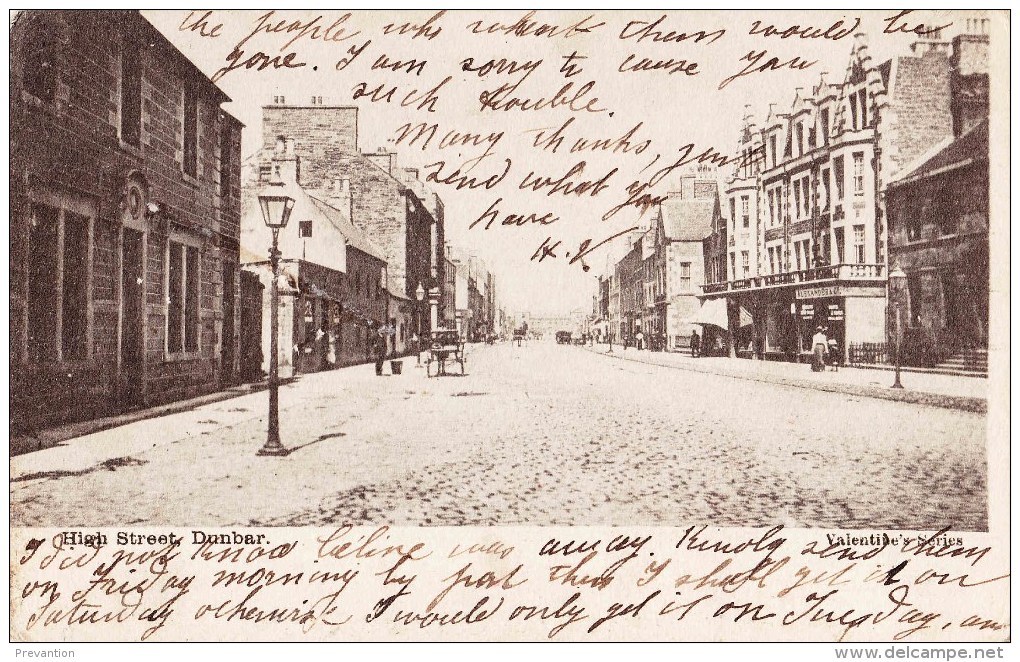 DUNBAR - High Street - - East Lothian