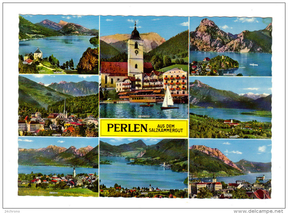 Autriche: Perlen Aus Dem Salzkammergut, Multi Vues (15-759) - St. Gilgen