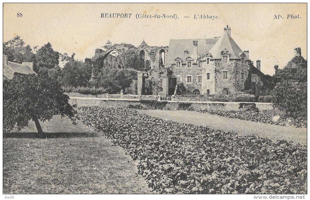 Beauport - Paimpol (Côtes-du-Nord) - L'Abbaye - Carte ND Phot. N°88, Non Circulée - Paimpol