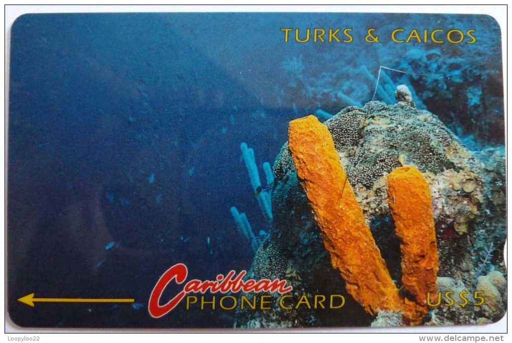 TURKS & CAICOS - GPT - 1CTCB - $5 - T&C-1B - Mint - Turcas Y Caicos (Islas)