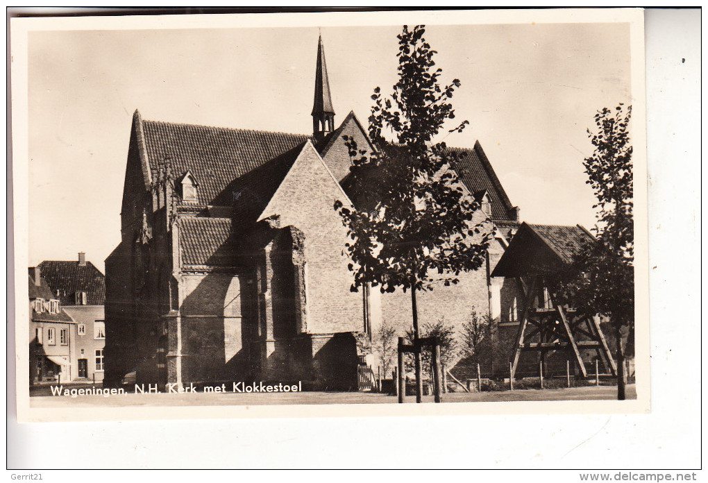 NL - GELDERLAND - WAGENINGEN, N.H. Kerk Met Klokkestoel - Wageningen