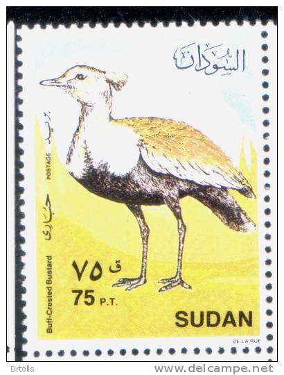 SUDAN 1990 / BIRDS / MNH / VF/ 5 SCANS. - Soedan (1954-...)