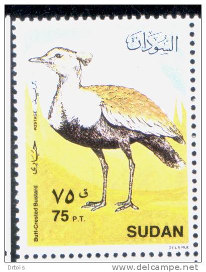 SUDAN 1990 / BIRDS / MNH / VF/ 5 SCANS. - Sudan (1954-...)