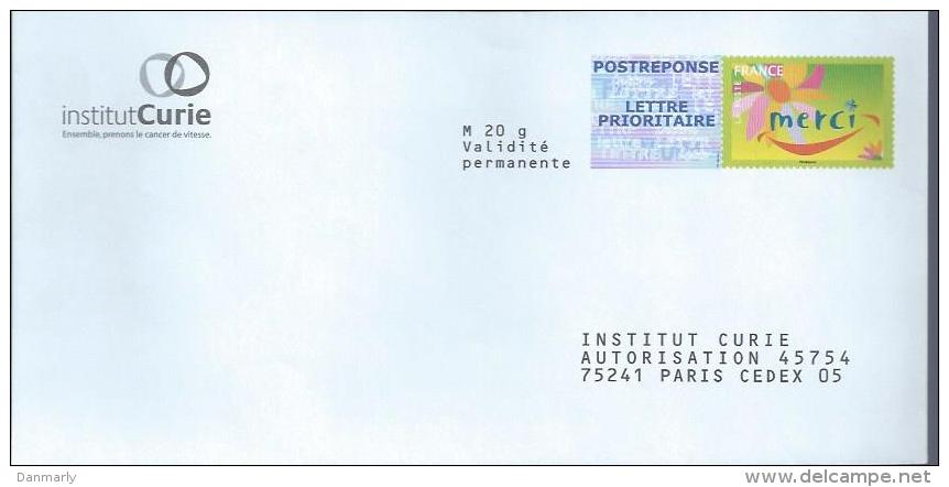 PAP Merci : Institut Curie (12P355 Au Verso) - PAP:  Varia (1995-...)